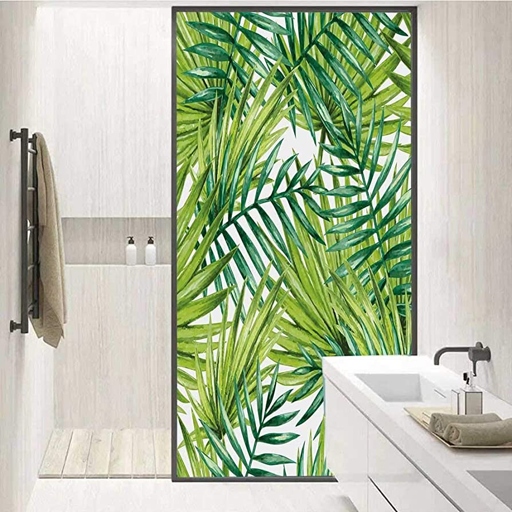 If you're looking for a way to bring some adventure to your home, try adding some jungle plants to your bathroom.